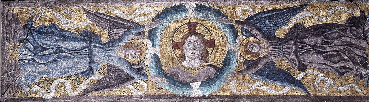 Clipeo con testa di Cristo sorretto da angeli - Firenze